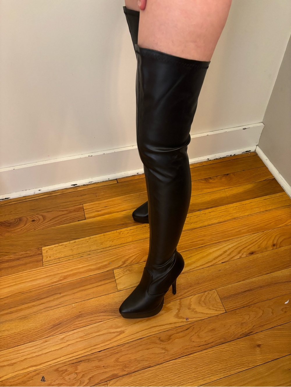 Devious by Pleaser Seduce 3000 Thigh-High‎ Stiletto Boots